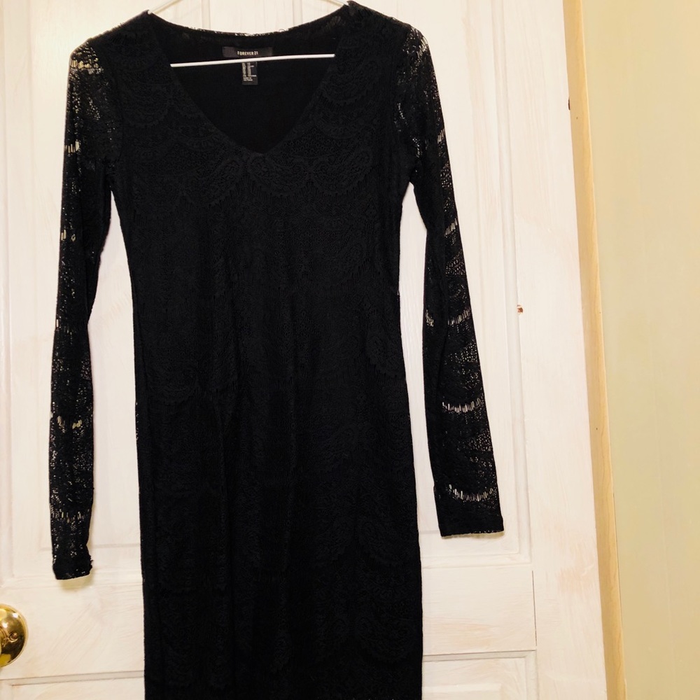 Black Lace Dress